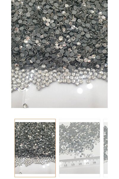 Ganz trend Hotfix Iron-On Stone Ss10 Crystal (25 Gr-1800 Pcs)