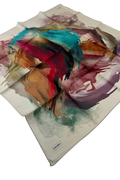 Levidor Μεταξωτό μαντήλι τουίλ LD1221