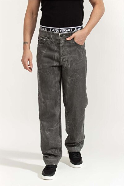 VERSACE JEANS COUTURE Erkek 5 Cepli Pantolon Gri