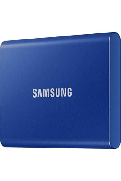 Samsung Portabil T7 1TB (albastru, USB-C 3.2 (10 Gbit/s), extern)