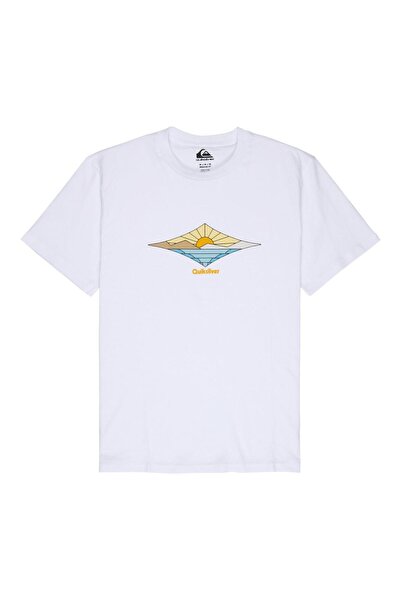 Quiksilver DAWN Ανδρικό T-Shirt EQYZT08258-QK.WBB0 Λευκό-S