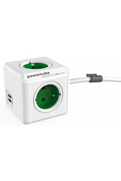 Allocacoc 2402GN/FREUPC prelungitor de alimentare 1,5 m 4 prize AC de interio...