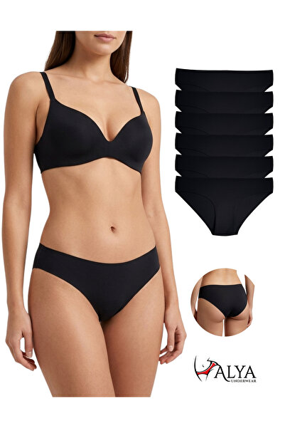 ALYA UNDERWEAR Βασικά γυναικεία εσώρουχα μπικίνι με κοπή με λέιζερ χωρίς ραφέ...