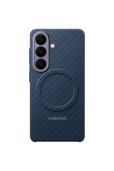 Samsung Προστατευτική Θήκη για Galaxy S26, Μαγνητική Θήκη Άνθρακα, Σκούρο Μπλε