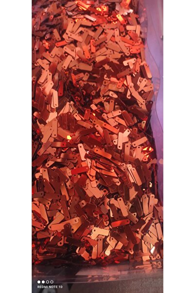 Kevser nur tuhafiye Tile-Colored Sequins Oya Sequins 20 Grams