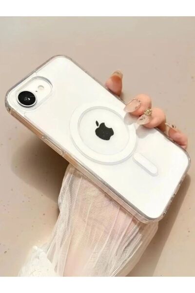Noppax İphone 17e uyumlu mika magsafe özellikli şeffaf sararmaz lüx sert kılı...