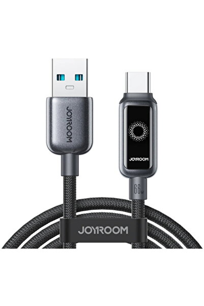 Joyroom S-A55 StarFlight 66W USB-A - USB-C cable 1.2m - black