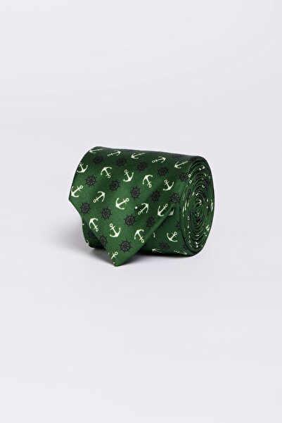 ALTINYILDIZ CLASSICS Ανδρική γραβάτα με πράσινο σχέδιο