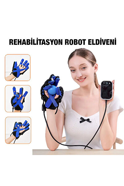 Robotik Eldiven SOL EL M BEDEN - Robot Rehabilitasyon Eldiven – El Egzersiz R...