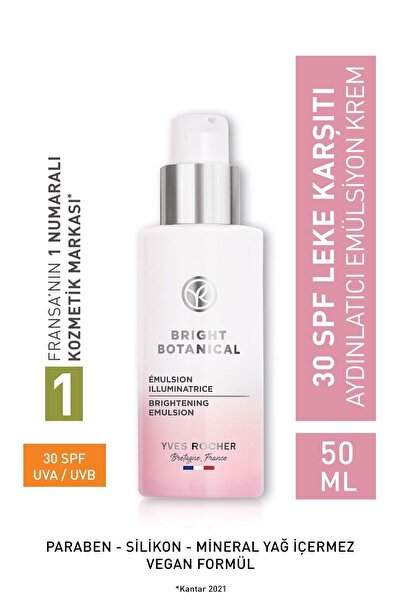 Yves Rocher E Vitaminli 30 SPF Bitkisel Bakım Kremi - Şampuan Masaj Fırçası H...
