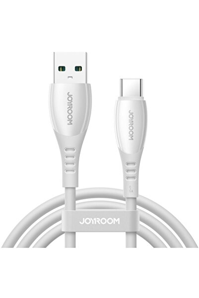 Joyroom S-A59 Seria Vibrantă cablu USB-A - USB-C 3A 1.2m - alb