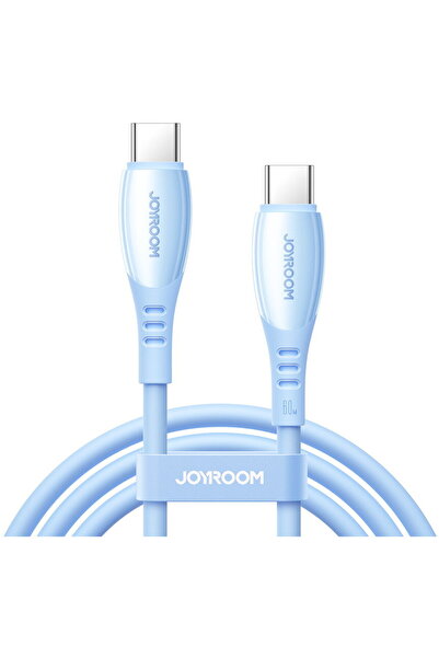 Joyroom S-A59 Vibrant Series 60W USB-C - USB-C cable 1.2m - blue