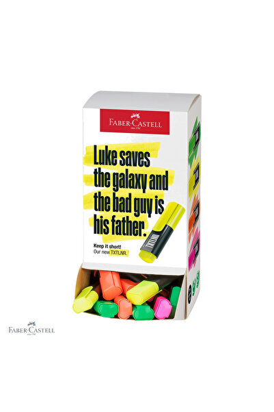 Faber Castell Set de 60 de markere de text mini super-fluorescente Faber-Cast...