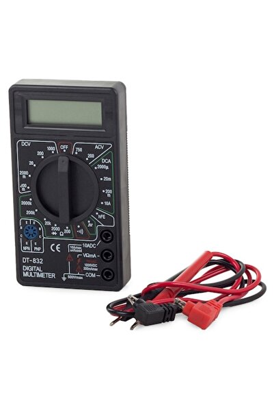verk group Ψηφιακό Πολύμετρο DT-832 με οθόνη LCD