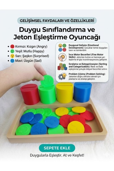 Kids Renk Eşleştirme ve Sıralama