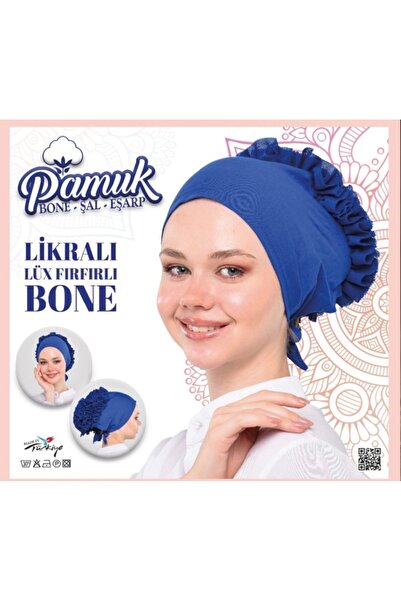 Likralı Fırfırlı Bone