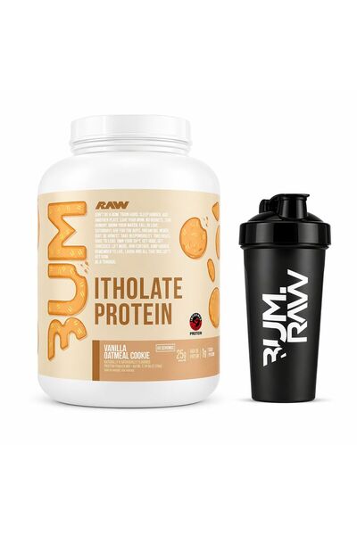 CBUM RAW Whey Protein Isolate VANİLYA OATMEAL KURABİYE Aromalı 2,33 kg 68 servis