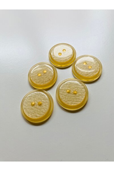 Lorin hobi Shiny Self-Looped Cardigan Vest Button 24 mm 5 Pcs