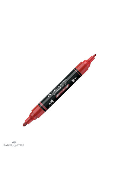 Faber Castell Marker acrilic Faber-Castell Multimark, culoare roșu metalic 29...