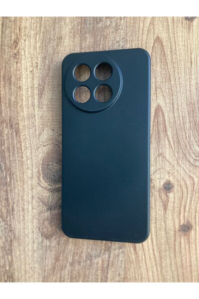 Newon Tecno Spark 30 Pro Inside Velvet Silicone Phone Case (Kl7)(Black Color)