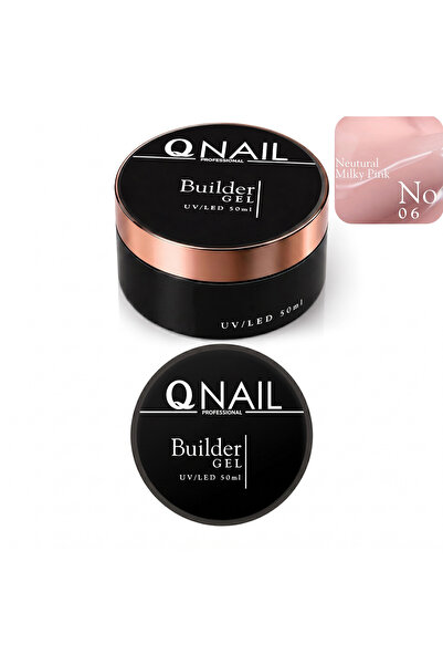 QNAİL PROFESSİONAL Builder Gel 50 ml Protez Tırnak Jeli UV LED Uzatma Güçlend...