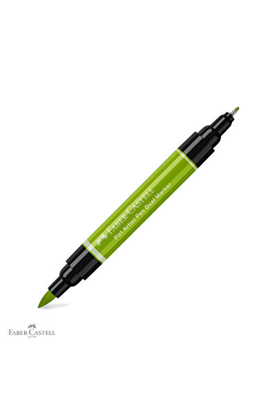 Faber Castell Marker dublu Faber-Castell Pitt Artist Pen May Green 170, vârf ...