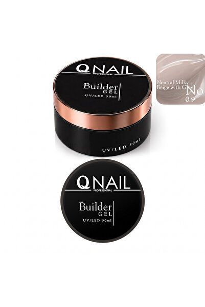 QNAİL PROFESSİONAL Builder Gel 50 ml Protez Tırnak Jeli UV LED Uzatma Güçlend...