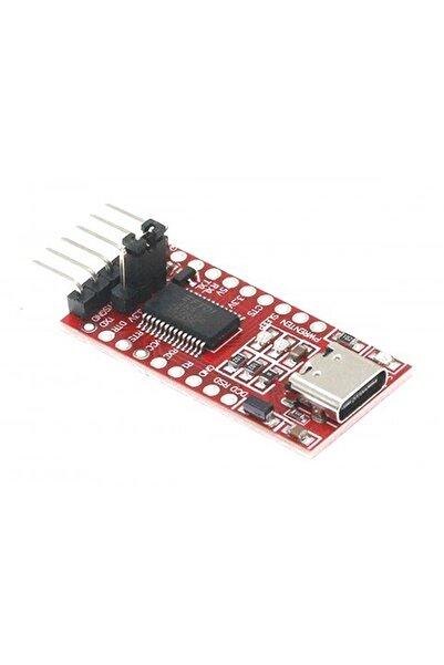 EmAyCenter FT232RL Type-C USB - TTL Seri Dönüştürücü Modül (3.3V ve 5V Destekli)