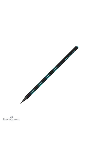 Faber Castell Creion de grafit Faber-Castell Sparkle Midnight Ocean, grad B, ...