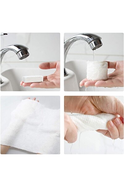 Generic Disposable Magic Compressed Towel, Large, Portable, Reusable for Trav...