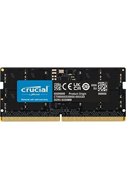 Generic Brand 16Gb Ddr5 4800Mhz Cl40 Notebook Ram Ct16G48C40S5 (1.1V)