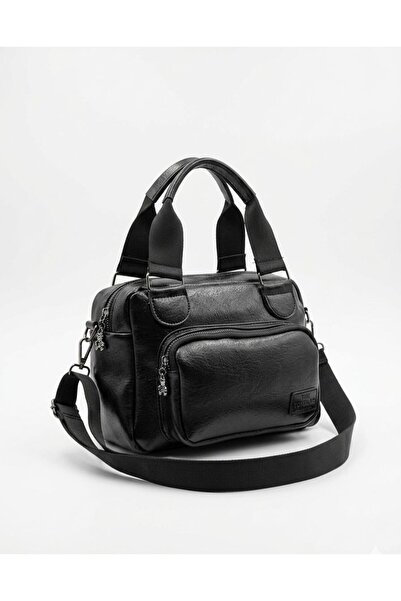 Zealous Women's Brown Soft Fabric Hand and Shoulder Bag