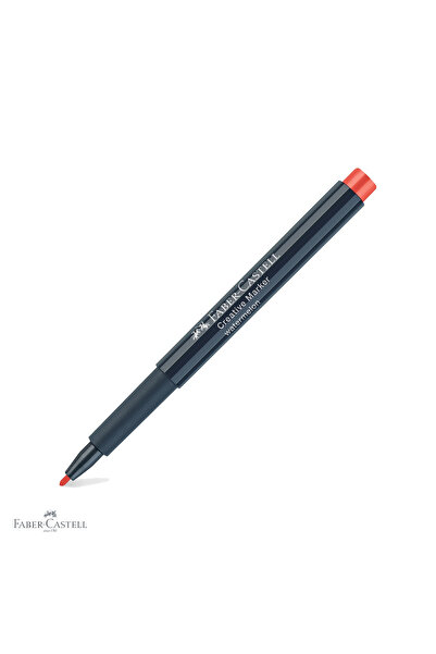 Faber Castell Marker creativ Faber-Castell, culoare roșu pepene, vârf de 1,5 ...