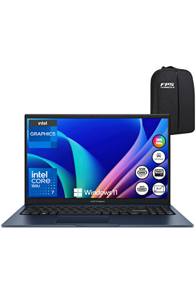 ASUS Vivobook 15 Core 7 150U Intel Graphics 16GB RAM 512GB SSD 15.6" FHD W11 ...