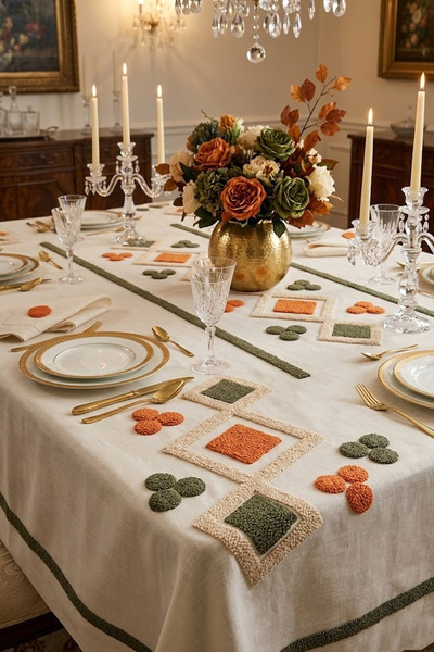 Çt Çeyizci Tekstil Τραπεζομάντηλο, Τραπεζομάντηλο με ψηφιακή εκτύπωση, Τραπεζ...