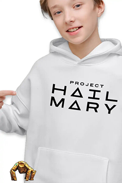 OEM Παιδικό Αγορίστικο Φούτερ με Κουκούλα Project Hail Mary Tau Ceti Astrophage