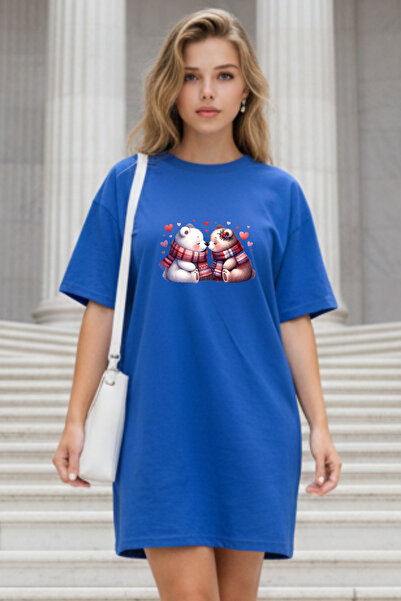 Pink Sky Γυναικείο μπλουζάκι με κοντό μανίκι και λαιμόκοψη, μεγάλο μέγεθος, ν...