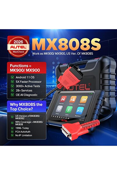 Autel أداة التشخيص ماكسي تشيك MX808