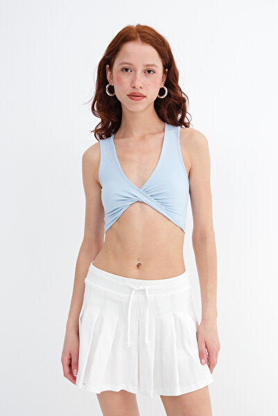 Addax Κομματισμένο εσώρουχο με λεπτομέρεια με κόμπο A0090-B10