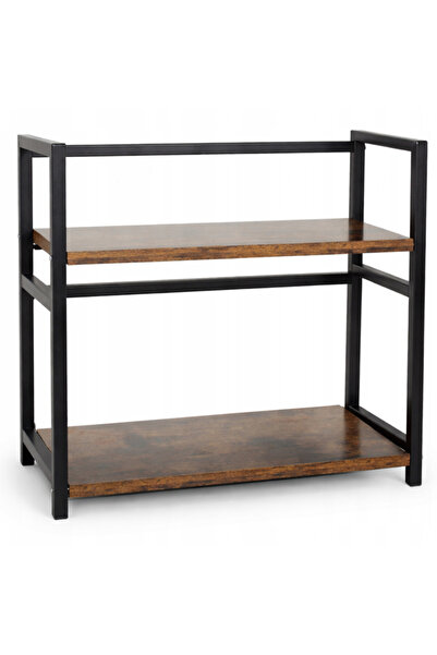 zola Ράφι οργάνωσης κουζίνας, 2 επιπέδων, MDF / αλουμίνιο, 19 x 42 x 43 εκ., ...