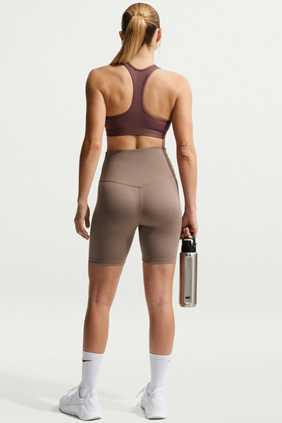 Nike Swoosh Kadın Orta Destekli Pedli Spor Sütyeni DX6821-502