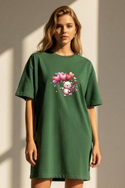 Pink Sky Γυναικείο μπλουζάκι με κοντό μανίκι και λαιμόκοψη, μεγάλο μέγεθος, ν...