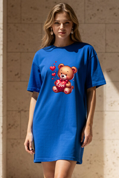 Pink Sky Γυναικείο μπλουζάκι με κοντό μανίκι και λαιμόκοψη, μεγάλο μέγεθος, ν...