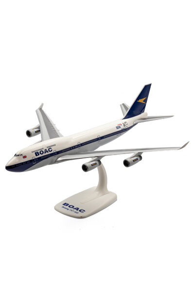 PPC Holland Μοντέλο αεροπλάνου Boeing B747-400, BOAC, 28 εκ., κλίμακα 1:250