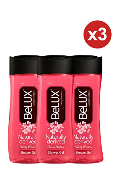 BELUX x3 Άνθος Κερασιάς 600ml – Ενυδατικό αφρόλουτρο, λουλουδάτο άρωμα