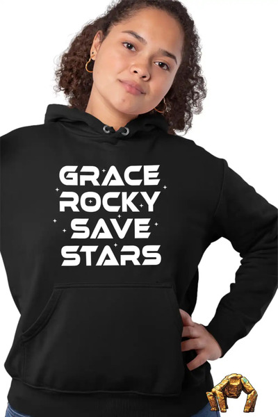 OEM Women's Project Hail Mary Grace Rocky Save Stars Sweatshirt