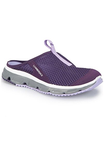 lumberjack Castello 5Fx Mor Women's Sabo Beach and Daily Slippers