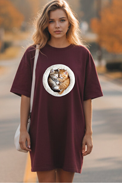 Pink Sky Γυναικείο μπλουζάκι με κοντό μανίκι και λαιμόκοψη, μεγάλο μέγεθος, ν...