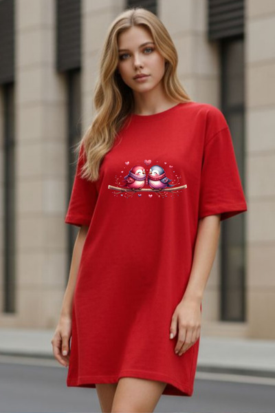 Pink Sky Γυναικείο μπλουζάκι με κοντό μανίκι και λαιμόκοψη, μεγάλο μέγεθος, ν...