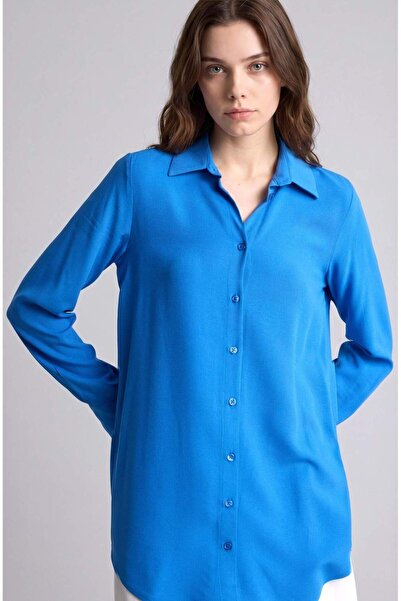 DeFacto قميص بقصة عادية وياقة عادية وأكمام طويلة Z3538AZ26SP